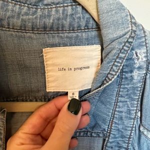 Jean shirt